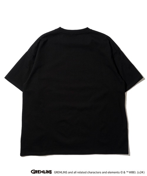 「ADPOSION」 「GREMLINS」半袖Tシャツ LARGE ブラック メンズ