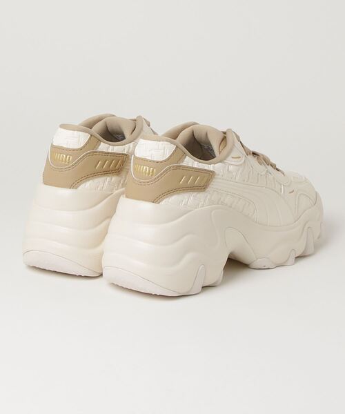 「PUMA」 ローカットスニーカー 24.5cm ベージュ系その他 レディース