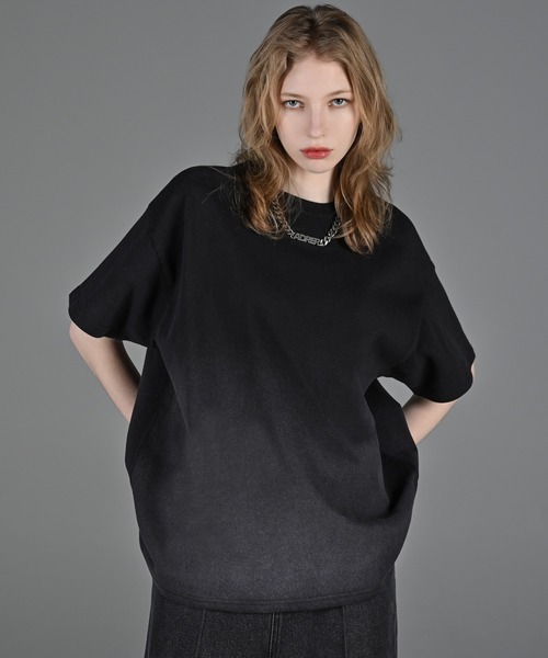 「ADRER」 半袖Tシャツ X-SMALL ブラック メンズ