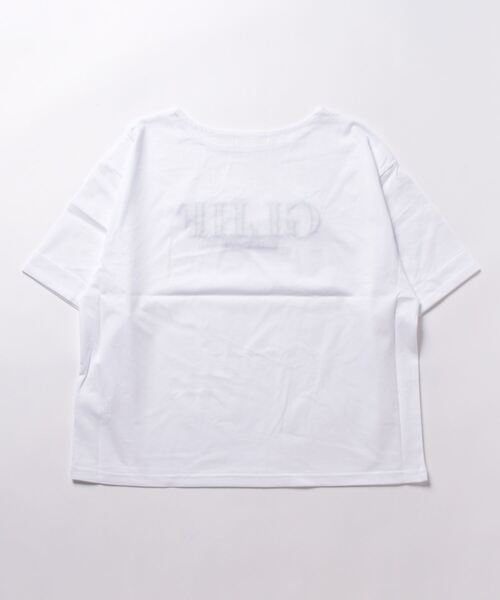 「NICOLE white」 半袖Tシャツ FREE オフホワイト レディース_画像2