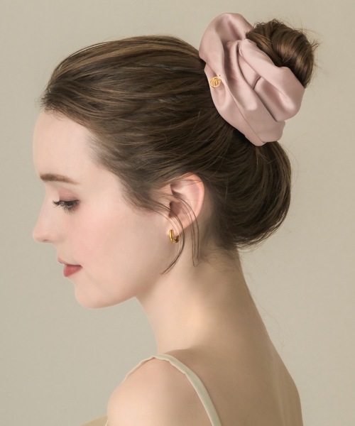 muku シュシュ BIG CHOUCHOU/SATIN : ZOZOTOWN Yahoo!店 - 通販