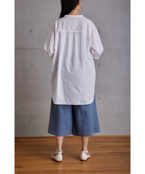 「Fanaka」 7分袖ブラウス FREE パープル レディース_画像8