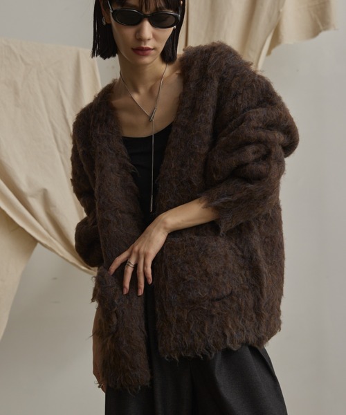 カーディガン Westminster Shaggy Cardigan 🎀🩰🎟️💞 @the_toe_official のWESTMINSTER SHAGGY CARDIGAN 色違い