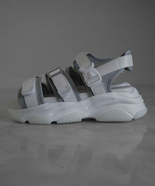 「eftyus」 サンダル S ブラック メンズ_画像8