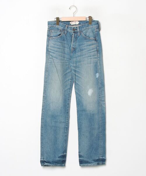 MUVEIL 「MUVEIL」 加工デニムパンツ 38 ブルー レディース : ZOZOTOWN