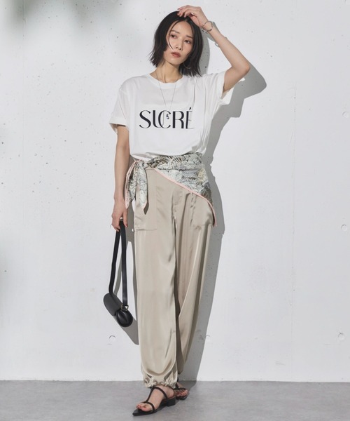 「DOUX ARCHIVES」 パンツ FREE オフホワイト レディース_画像6