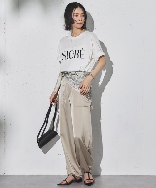 「DOUX ARCHIVES」 パンツ FREE オフホワイト レディース_画像7