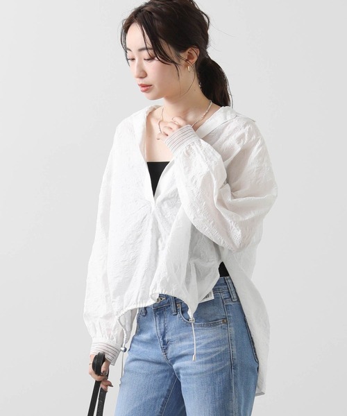 「Gready Brilliant」 ドルマンスリーブブラウス FREE ブラック レディース_画像8