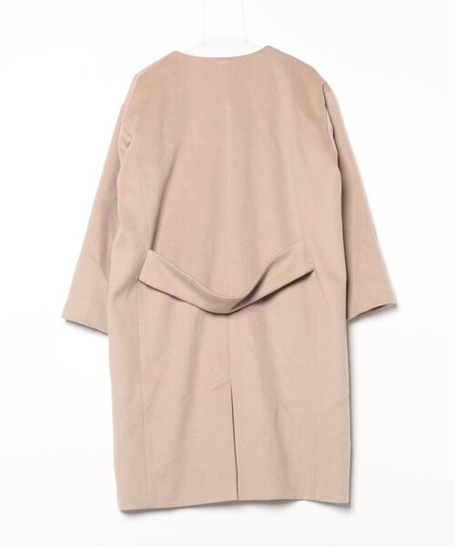 かぐれ ノーカラーコート FREE ベージュ レディース : ZOZOTOWN Yahoo