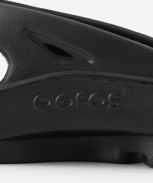 「OOFOS」 フラットサンダル 23 ブラック レディース_画像6