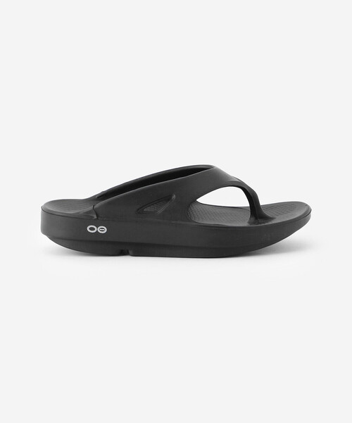「OOFOS」 フラットサンダル 23 ブラック レディース_画像9