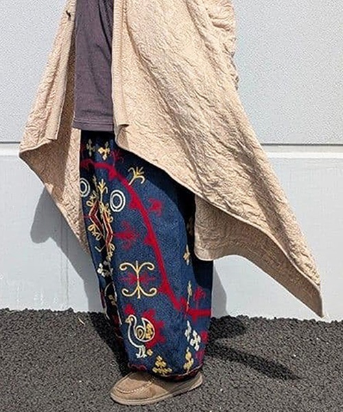 チャイハネ（CAYHANE） ワイドパンツ ジーンズ 「チャイハネ」カチデナ