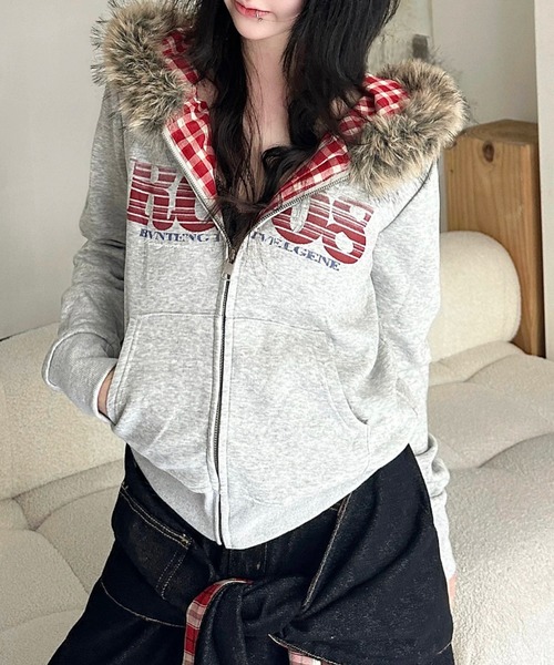 BELPER ジップ パーカー ベルパー BELPER(ベルパー)のPARKA WHITEの通販｜PALETTE art aliveのオンライン