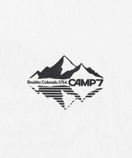 「CAMP7」 半袖Tシャツ X-LARGE ホワイト メンズ_画像6