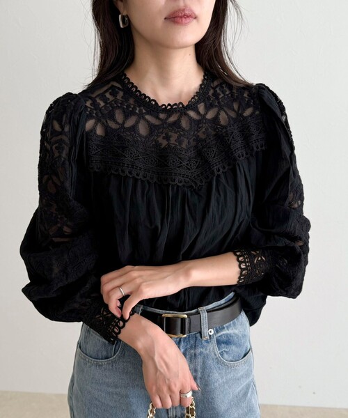 fredy emue（フレディエミュ） ブラウス シャツ 「CHOKLATE PARIS