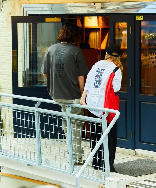 「FREAK'S STORE」 半袖Tシャツ LARGE ブラック メンズ_画像3