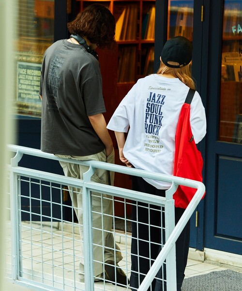 「FREAK'S STORE」 半袖Tシャツ LARGE ブラック メンズ_画像4