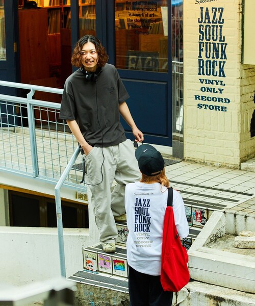 「FREAK'S STORE」 半袖Tシャツ LARGE ブラック メンズ_画像9