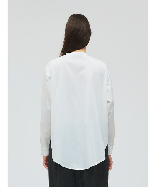 mizuiroind（ミズイロインド） ブラウス シャツ リボンタイロング