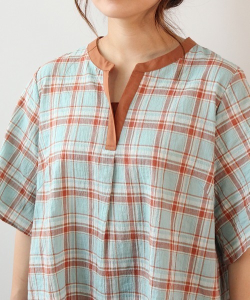 「MB mint breeze」 半袖Tシャツ LL ライトグリーン レディース_画像2