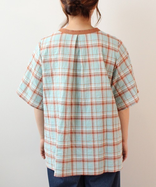 「MB mint breeze」 半袖Tシャツ LL ライトグリーン レディース_画像4