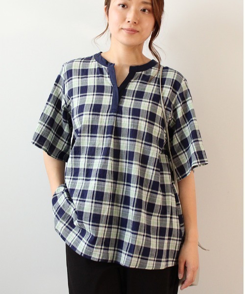 「MB mint breeze」 半袖Tシャツ LL ライトグリーン レディース_画像7