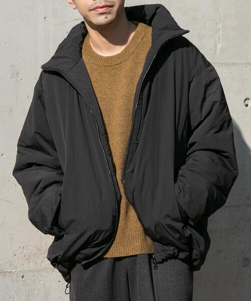 モラビト　ブルゾン MOZ FOREST LABEL バルーンスリーブ ロングブルゾン