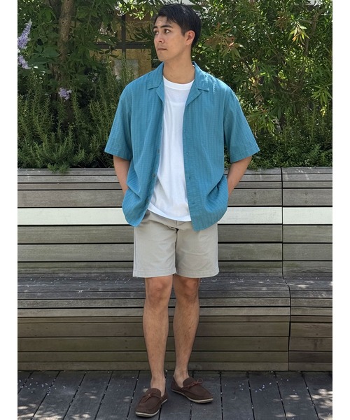 「BANANA REPUBLIC FACTORY STORE」 ショートパンツ 34 アイボリー メンズ_画像9