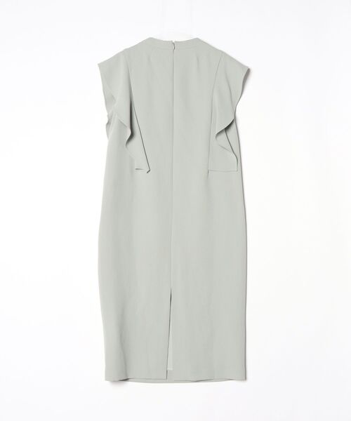 「NOBLE」 ノースリーブワンピース 36 グリーン レディース_画像2