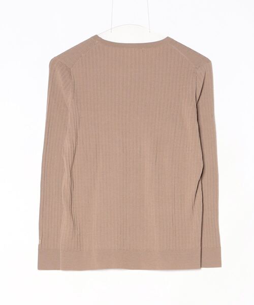 「AMACA」 長袖ニット 40 ベージュ系その他4 レディース_画像2
