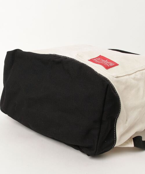 「Manhattan Portage」 ワンポイントリュック - ベージュ レディース_画像3