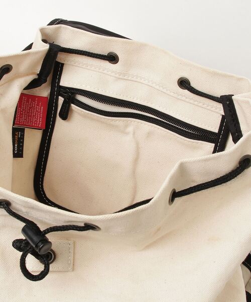 「Manhattan Portage」 ワンポイントリュック - ベージュ レディース_画像4