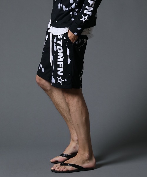 「STUD MUFFIN」 ショートパンツ 4 ホワイト メンズ_画像3