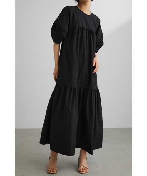 「STYLEMIXER」 半袖ワンピース SMALL グリーン レディース_画像3