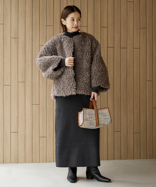 IENA（イエナ） コート アウター 「WEB限定/追加」TISSAVELファー