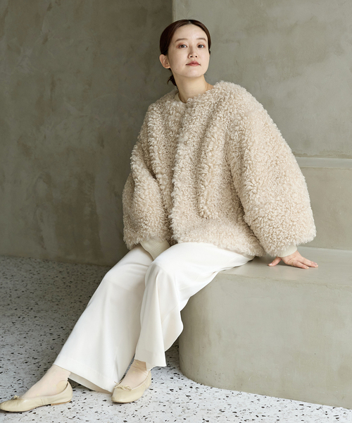 IENA（イエナ） コート アウター 「WEB限定/追加」TISSAVELファー