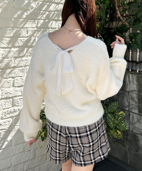 「INGNI」 長袖ニット M ブラック レディース_画像6