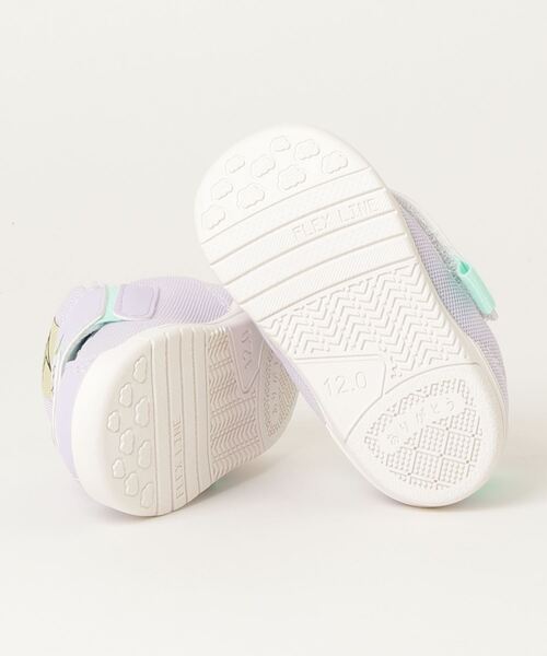 「瞬足」 「KIDS」ローカットスニーカー 12 パープル キッズ_画像3