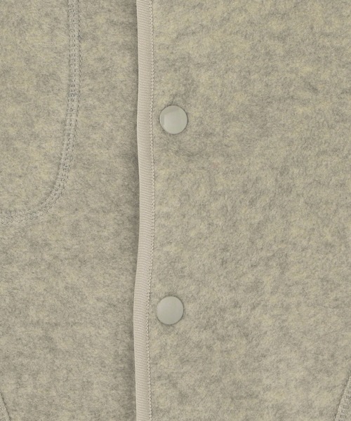 Danton（ダントン） ノーカラージャケット 34 ベージュ レディース