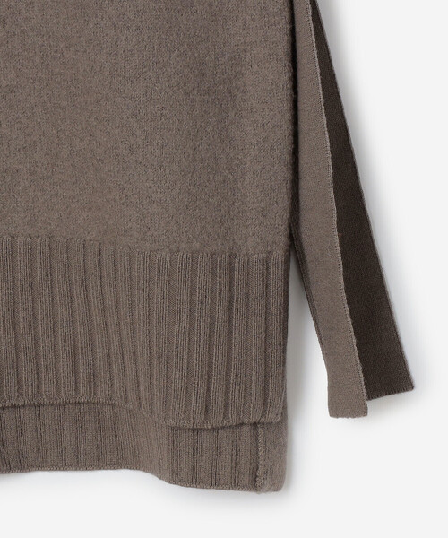 「ORCIVAL」 ニットベスト 1 グレイッシュベージュ レディース_画像6