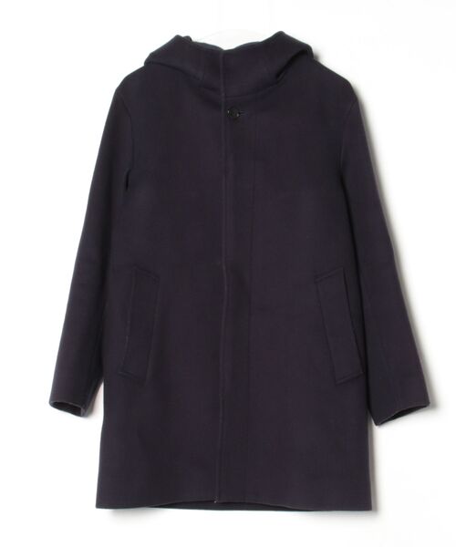 BEAUTY＆YOUTH UNITED ARROWS ノーカラーコート S ネイビー メンズ