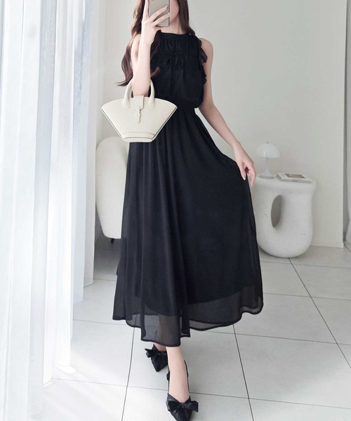 mily bilet パーティードレス ワンピース 夏 「mily bilet」女性らしさ