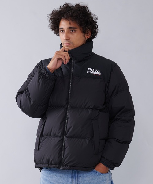 FIRST DOWN（ファーストダウン） ダウンジャケット S ブラック メンズ