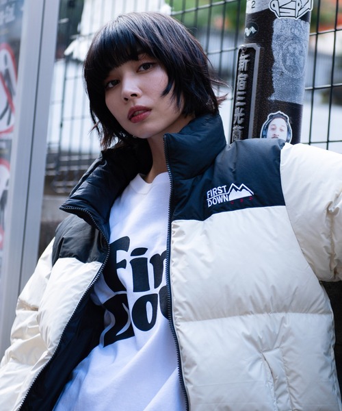 FIRST DOWN ファーストダウン ダウンジャケット S ブラック USA FIRST DOWN（ファーストダウン） ダウンジャケット S ブラック系その他