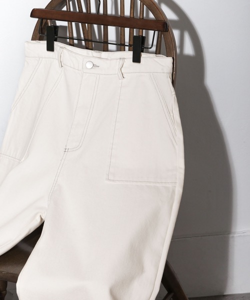 「Nilway」 デニムパンツ SMALL サックスブルー メンズ_画像7