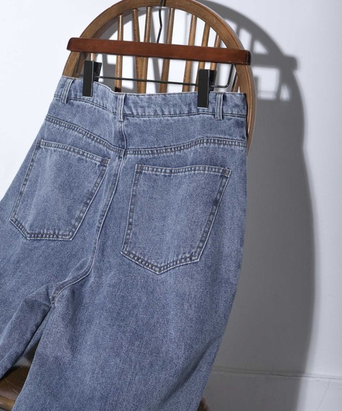 「Nilway」 デニムパンツ SMALL サックスブルー メンズ_画像8