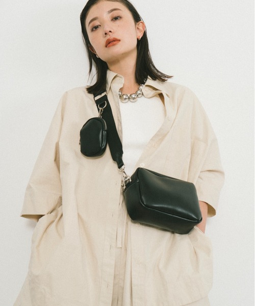 「HANNE」 セットアップ FREE ネイビー レディース_画像4