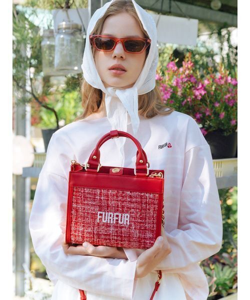 FURFUR モチーフメッシュキャミソール PRE ORDER FURFUR '25 SUMMER COLLECTIONU || FURFUR（ファーファー