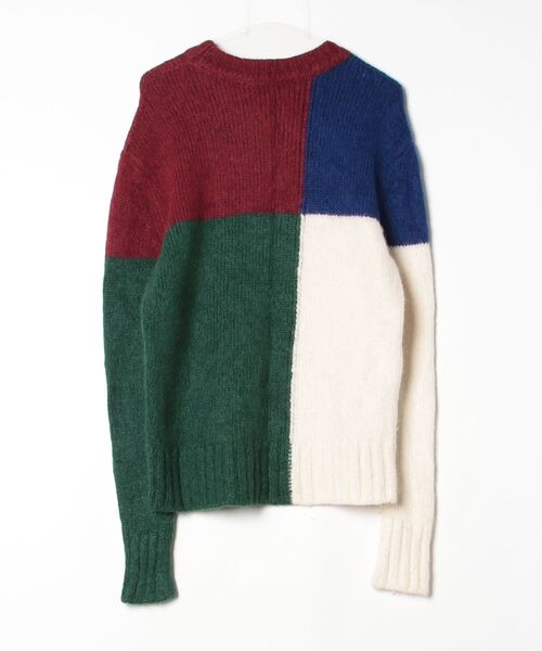 「PLAN C」 長袖ニット - グリーン レディース_画像2