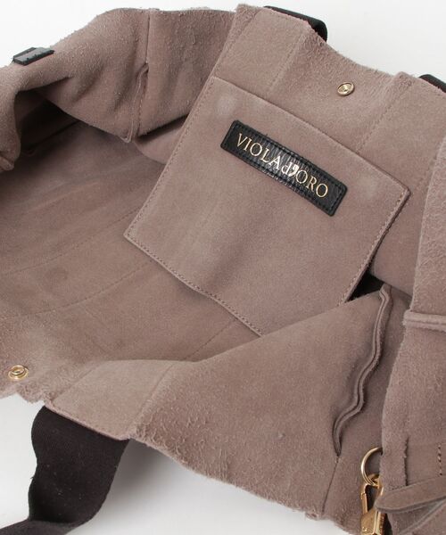 「VIOLAd'ORO」 2WAYバッグ - ブラウン レディース_画像4